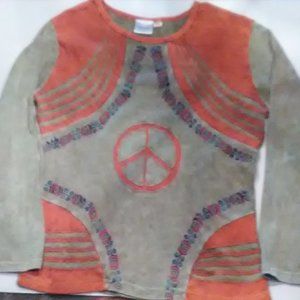 Women's Blouse Greater Good Brand, L/XL, long slv